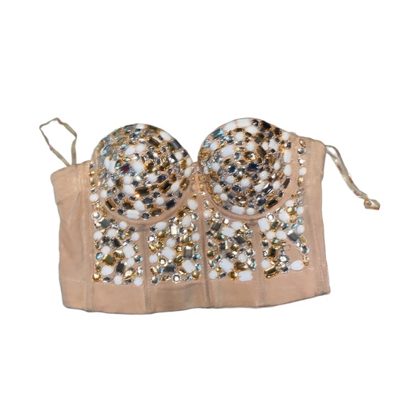 lydia U.S.A Other - Lydia U.S.A gem bustier / corset top
